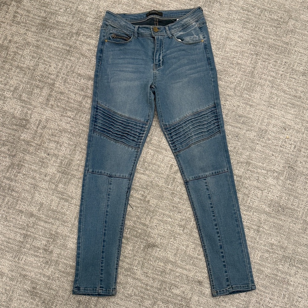 Black Label Women's Blue Skinny Jeans